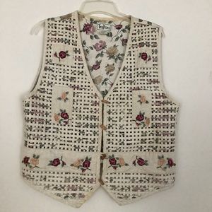 Vintage Floral 90s Vest from TanTrums